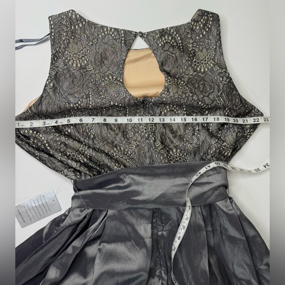 NWT Eliza J Taffeta & Lace Mix Media Ball Gown Womens Size 20W - Picture 14 of 15